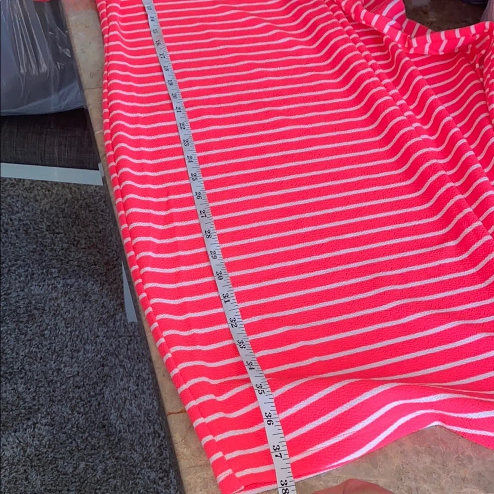 Bobbie Brooks Pink Striped Mini Dress